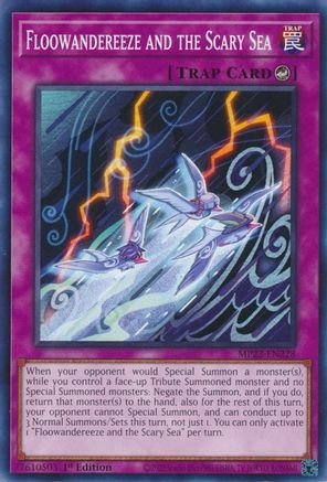 Floowandereeze and the Scary Sea (MP22-EN228) - 2022 Tin of the Pharaoh's Gods 1st Edition