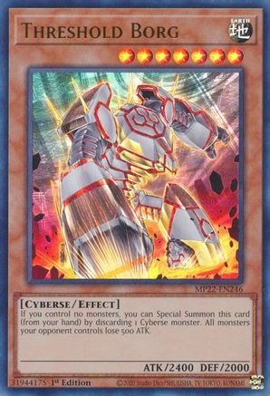 Threshold Borg (MP22-EN246) - 2022 Tin of the Pharaoh's Gods 1st Edition