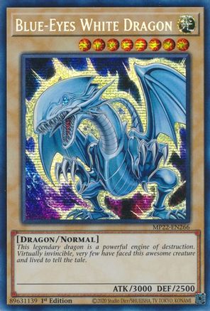 Blue-Eyes White Dragon (MP22-EN266) - 2022 Tin of the Pharaoh's Gods 1st Edition