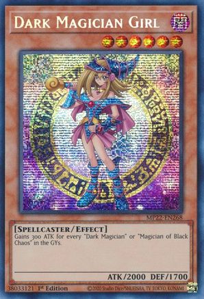 Dark Magician Girl (MP22-EN268) - 2022 Tin of the Pharaoh's Gods 1st Edition