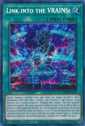 Link into the VRAINS! (MP22-EN271) - 2022 Tin of the Pharaoh's Gods 1st Edition