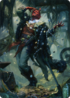 Tibalt, Cosmic Impostor // Tibalt, Cosmic Impostor (ASKHM-067) - Art Series: Kaldheim (Borderless) Foil