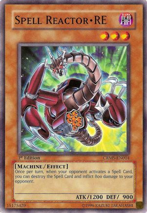 Spell Reactor - RE (CRMS-EN014) - Crimson Crisis 1st Edition