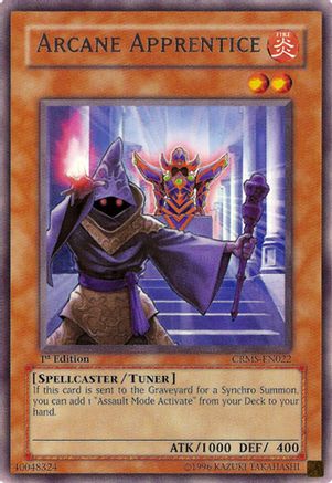 Arcane Apprentice (CRMS-EN022) - Crimson Crisis Unlimited