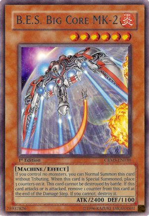 B.E.S. Big Core MK-2 (CRMS-EN030) - Crimson Crisis 1st Edition