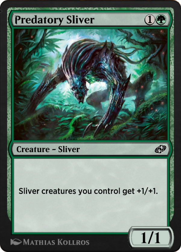 Predatory Sliver (J21-619) - Jumpstart: Historic Horizons