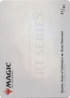 Kianne, Dean of Substance // Kianne, Dean of Substance (ASTX-051) - Strixhaven Art Series (Borderless) Foil