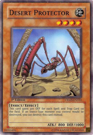 Desert Protector (CRMS-EN034) - Crimson Crisis Unlimited