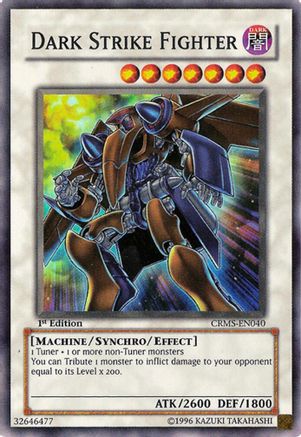 Dark Strike Fighter (CRMS-EN040) - Crimson Crisis Unlimited