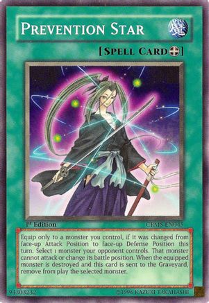 Prevention Star (CRMS-EN045) - Crimson Crisis Unlimited