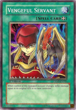 Vengeful Servant (CRMS-EN046) - Crimson Crisis Unlimited