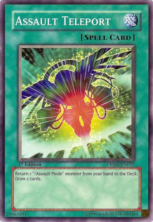 Assault Teleport (CRMS-EN052) - Crimson Crisis Unlimited