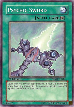 Psychic Sword (CRMS-EN054) - Crimson Crisis Unlimited