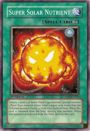 Super Solar Nutrient (CRMS-EN058) - Crimson Crisis 1st Edition