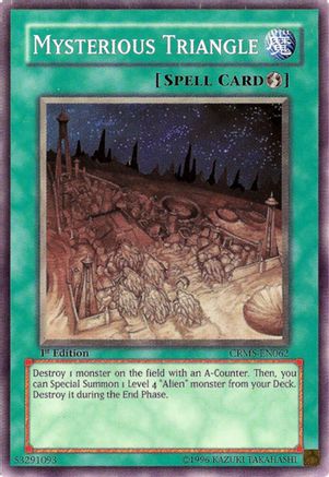 Mysterious Triangle (CRMS-EN062) - Crimson Crisis Unlimited