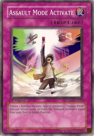 Assault Mode Activate (CRMS-EN063) - Crimson Crisis 1st Edition