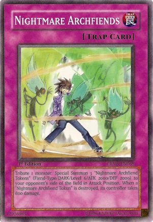 Nightmare Archfiends (CRMS-EN068) - Crimson Crisis Unlimited
