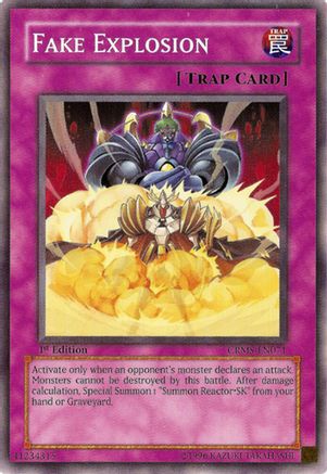 Fake Explosion (CRMS-EN071) - Crimson Crisis Unlimited