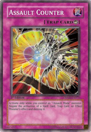 Assault Counter (CRMS-EN075) - Crimson Crisis 1st Edition