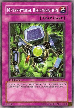 Metaphysical Regeneration (CRMS-EN077) - Crimson Crisis Unlimited