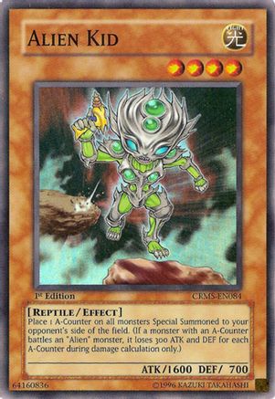 Alien Kid (CRMS-EN084) - Crimson Crisis 1st Edition
