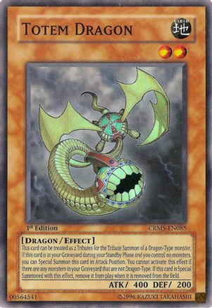 Totem Dragon (CRMS-EN085) - Crimson Crisis 1st Edition