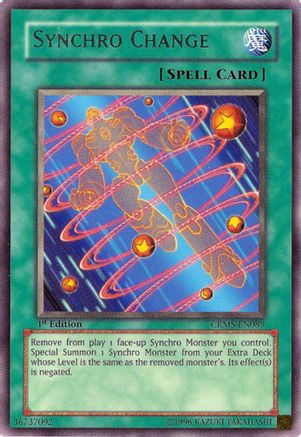 Synchro Change (CRMS-EN089) - Crimson Crisis Unlimited