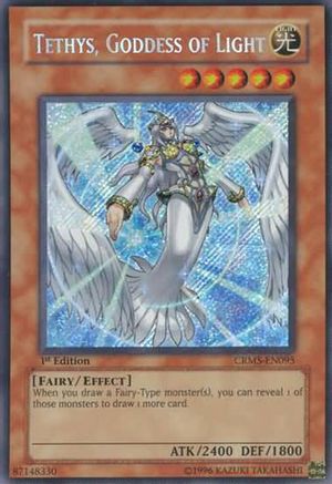 Tethys, Goddess of Light (CRMS-EN095) - Crimson Crisis Unlimited