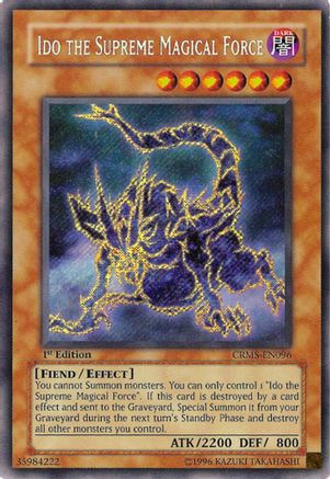 Ido the Supreme Magical Force (CRMS-EN096) - Crimson Crisis Unlimited