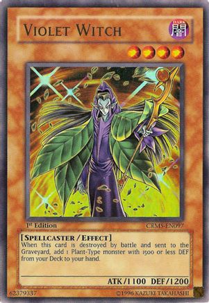 Violet Witch (CRMS-EN097) - Crimson Crisis 1st Edition