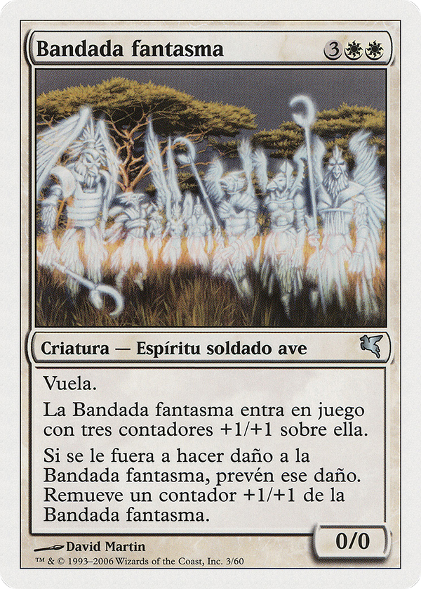 Phantom Flock (Spanish) - "Bandada fantasma" (C3) (PSAL-0C3) - Salvat 2005