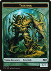 Treefolk // Wolf Double-Sided Token [Commander 2014 Tokens]