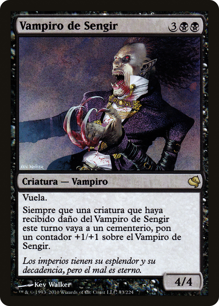 Sengir Vampire (Spanish) - 