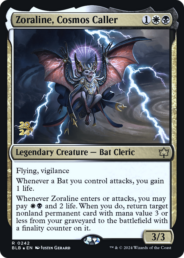 Zoraline, Cosmos Caller [Bloomburrow Prerelease Promos]