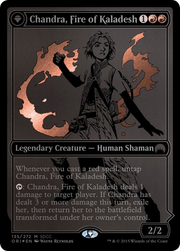 Chandra, Fire of Kaladesh // Chandra, Roaring Flame [San Diego Comic-Con 2015]