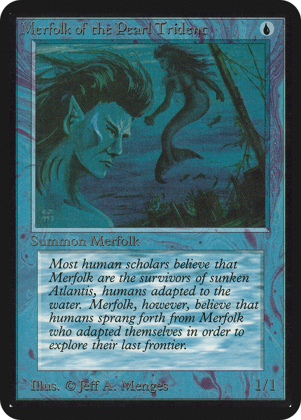 Merfolk of the Pearl Trident [Alpha Edition]