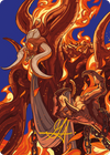 Phlage, Titan of Fire's Fury // Phlage, Titan of Fire's Fury (AMH3-050) - Modern Horizons 3 Art Series (Borderless) Foil