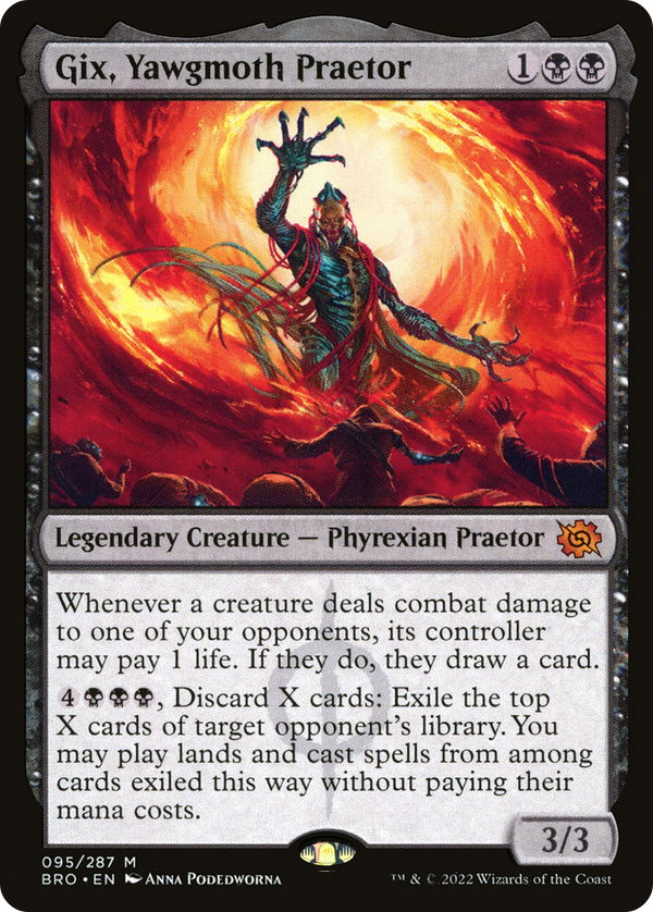 Gix, Yawgmoth Praetor [The Brothers' War]