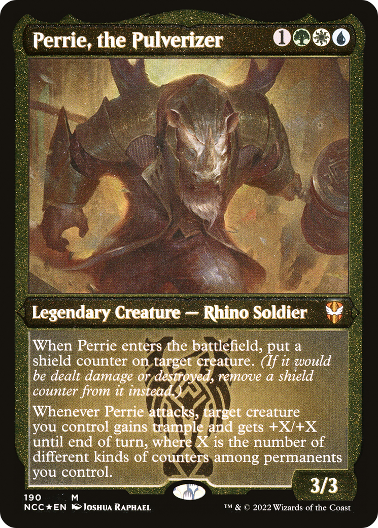 Perrie, the Pulverizer (Display Commander) [Streets of New Capenna Commander]