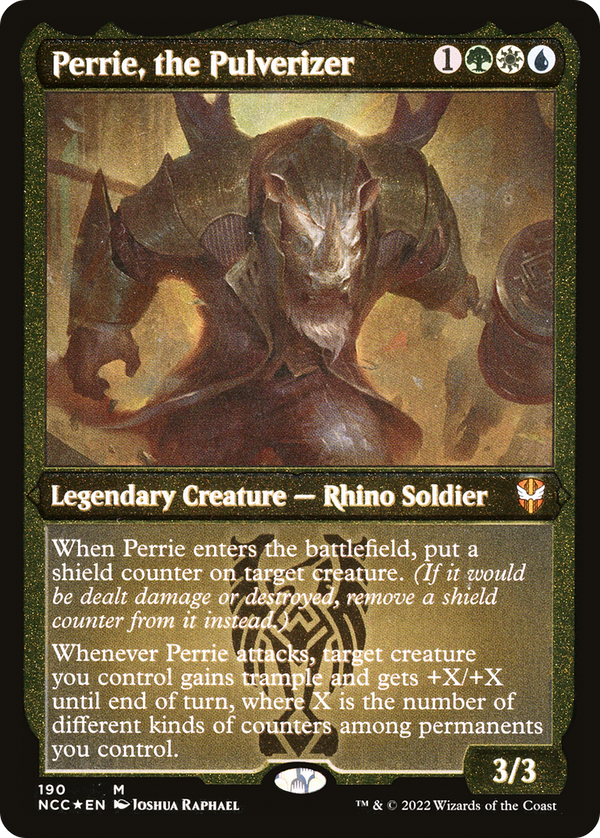 Perrie, the Pulverizer (Display Commander) [Streets of New Capenna Commander]