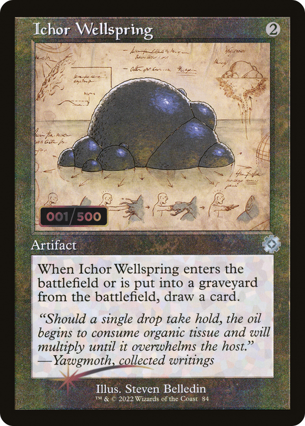 Ichor Wellspring (Retro Schematic) (Serialized) [The Brothers' War Retro Artifacts]