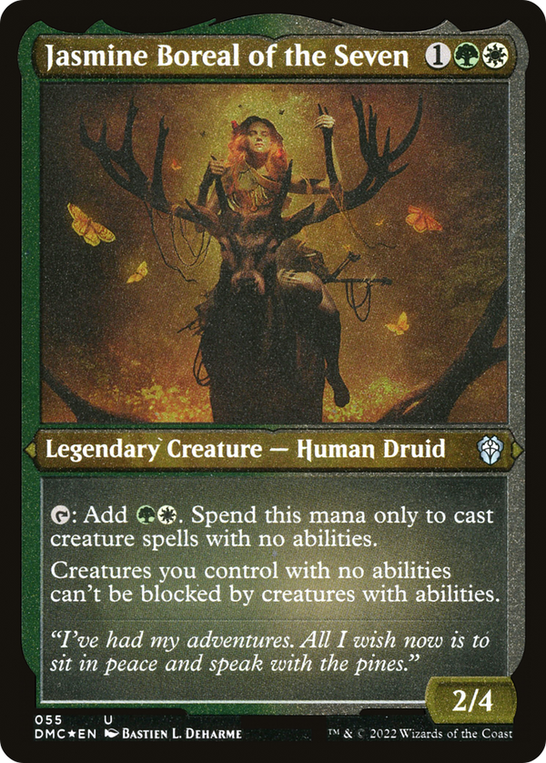 Jasmine Boreal of the Seven (Foil Etched) [Dominaria United Commander]