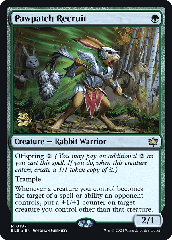 Pawpatch Recruit [Bloomburrow Prerelease Promos]