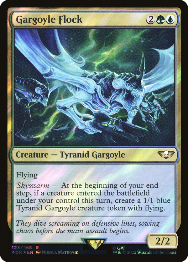 Gargoyle Flock (Surge Foil) [Warhammer 40,000]