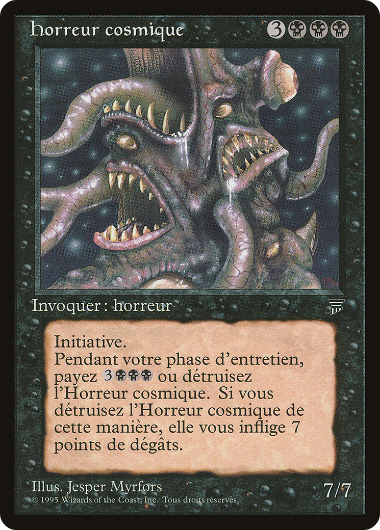 Cosmic Horror (French) - 