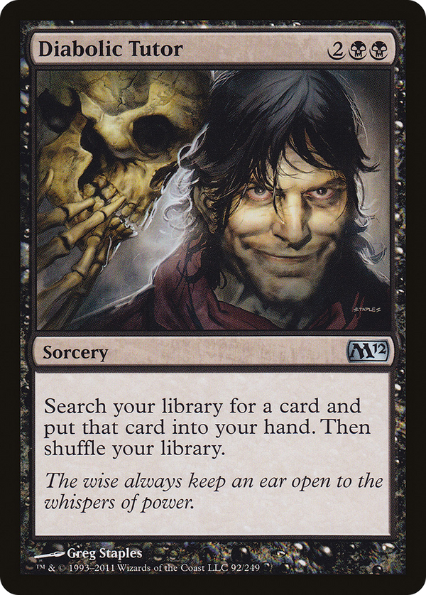 Diabolic Tutor [Magic 2012]