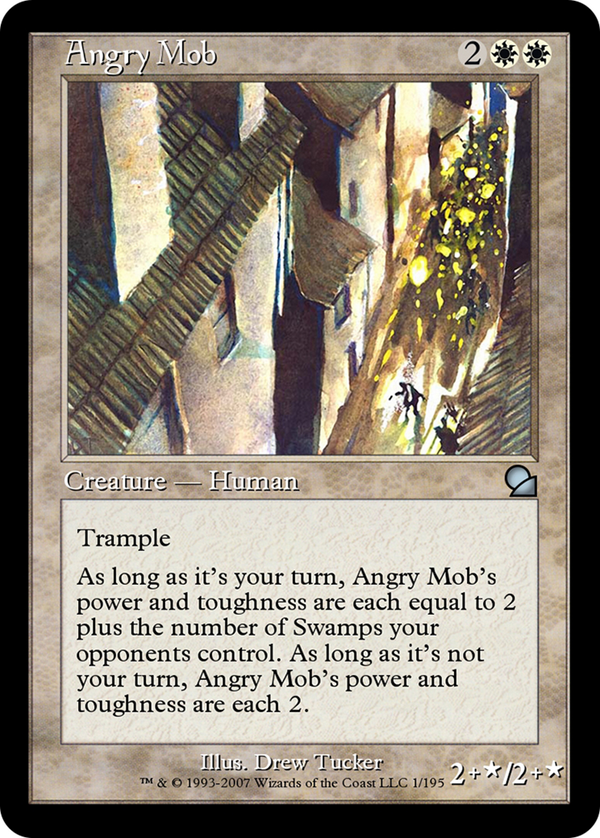 Angry Mob (ME1-001) - Masters Edition Foil