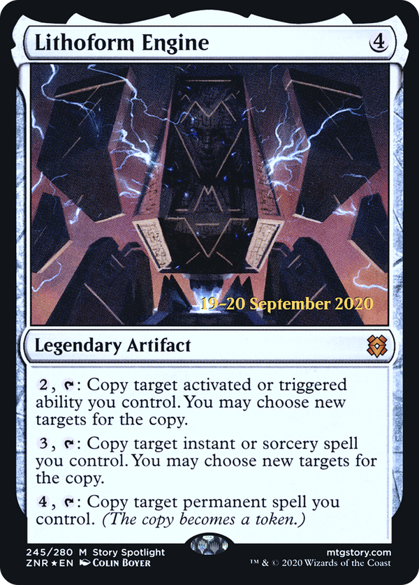 Lithoform Engine [Zendikar Rising Prerelease Promos]