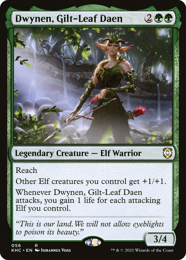 Dwynen, Gilt-Leaf Daen [Kaldheim Commander]