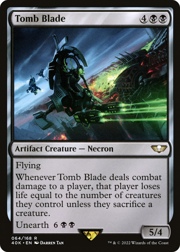 Tomb Blade [Warhammer 40,000]
